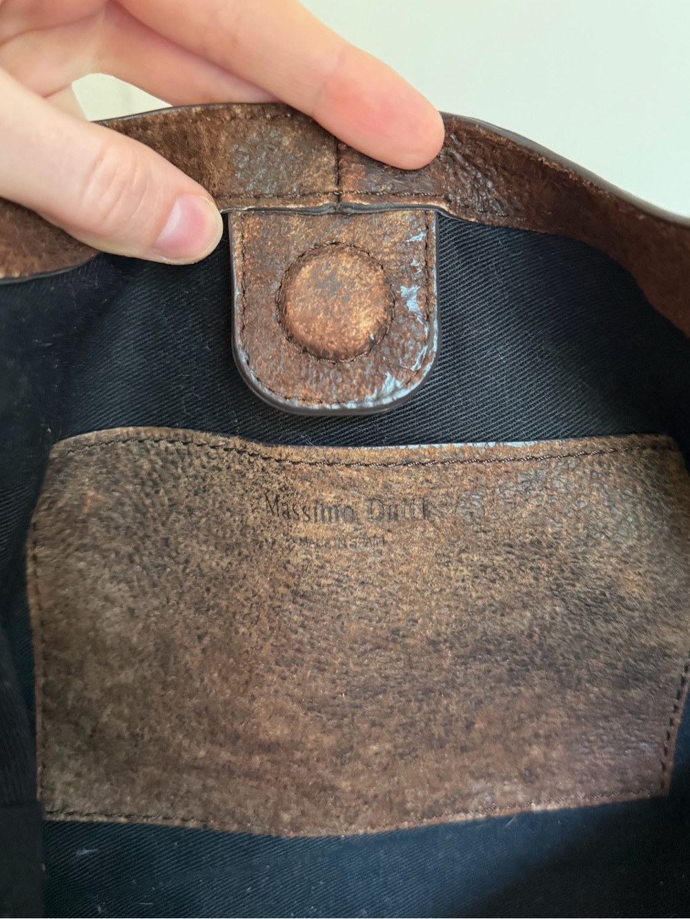 Massimo Dutti Nappa Leather Hobo Bag - Picture 6 of 6
